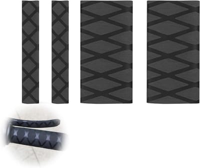 Stuurgrepen Afdekkingen - Handvat Covers - Verbeterde Grip - Antislip Duurzaam - 4 Stuks - Zwart