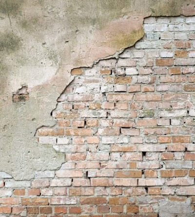Fotobehang - Grunge Wall 225x250cm - Vliesbehang