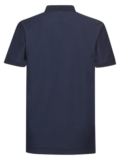 Petrol Industries - Heren Piqué polo BroncoRacer - Blauw - Maat S