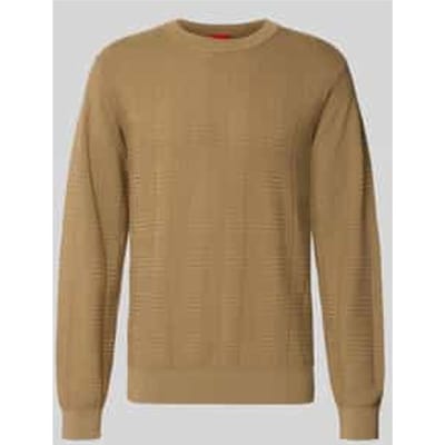 Regular fit pullover van zuiver katoen model 'Simoh'