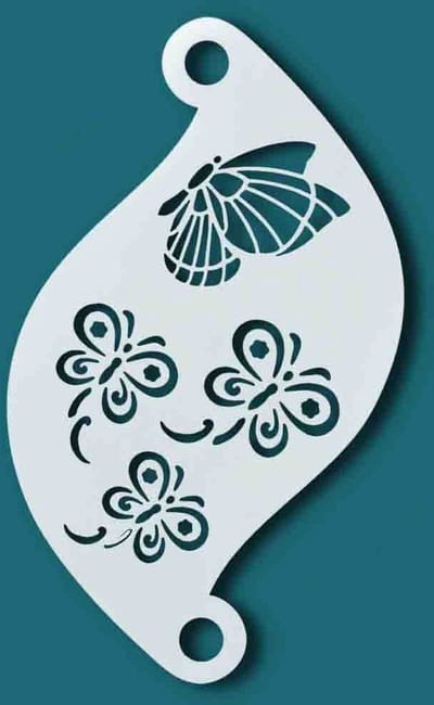 Superstar Schmink Sjabloon Butterflies 40817