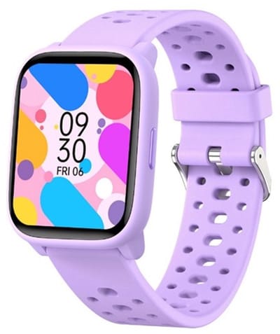 Smartwatch Kinderen – Geen App Nodig – Stopwatch – Stappen – Paars