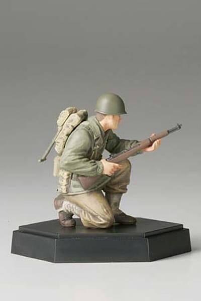 Tamiya 26009 – 1/35 WWII U.S. Infantry Rifleman B | Gedetailleerd Plastic gebouwd figuur