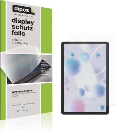 dipos – 2x Matte Beschermfolie geschikt voor Itel VistaTab 30GT | Krasbestendige & antireflecterende Screenprotector Ultra-Thin