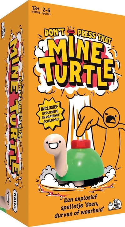 Asmodee kaartspel Mine Turtle gezelschapsspel familie partyspel.