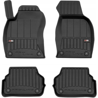 Frogum No.77 - Automatmatten passend voor Audi A6 C5 1999-2006 - 3D Korfmodel - TPE Rubber - Zwart