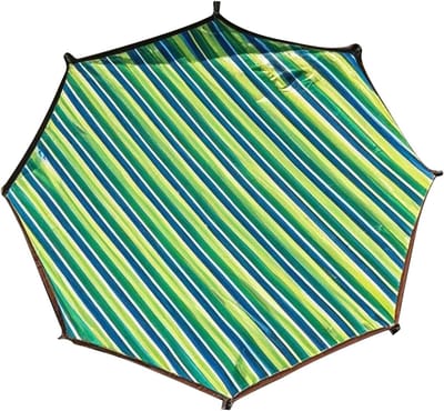 Trampoline hoes - Beschermhoes trampoline - Trampoline beschermen - UV-bestendig zwaar belastbaar - 16 x 17 x 9 cm - Groen