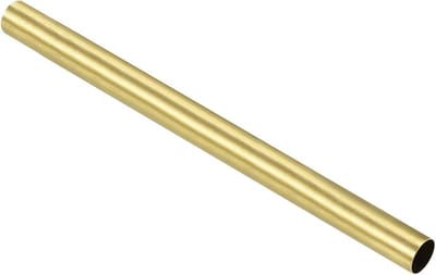 Messing Buis 15mm OD x 0.5mm Wanddikte x 200mm Lengte - Rechte Buis voor Meubels, Machines en Doe-Het-Zelf Projecten