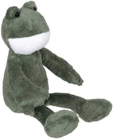 Atmosphera kikker knuffel - Pluche - 35 cm - Dierenknuffels - kikkers uit de vijver
