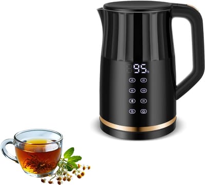 VLSelect® Waterkoker Met Temperatuurregelaar - Electrische Waterkoker - Heetwaterdispenser - 1,7 Liter