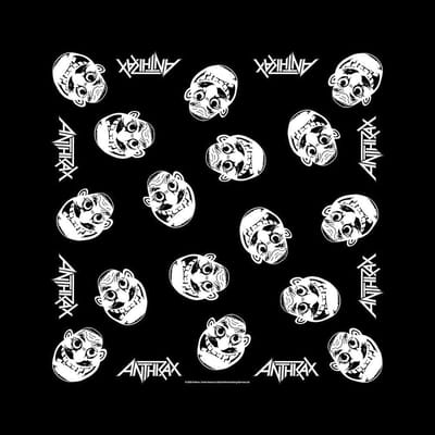 Anthrax - Not Man Bandana - Zwart