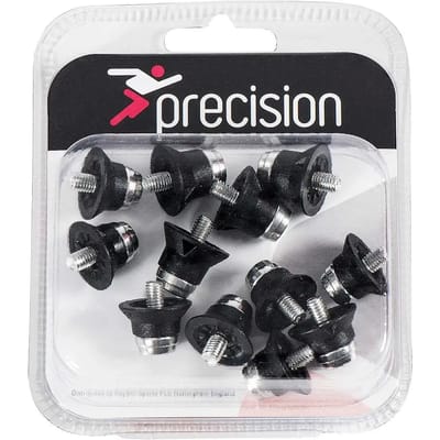 Precision Voetbalnoppen Super Pro 14 Mm Alu Zwart 12 Stuks