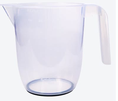 Maatbeker - 1 Liter / Anti- Slip - Transparant