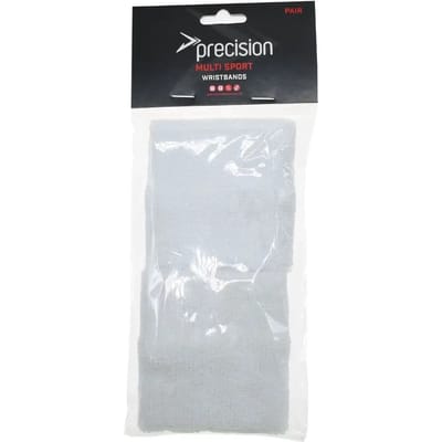 Precision Training Polsbanden Katoen Wit 2 Stuks One-size