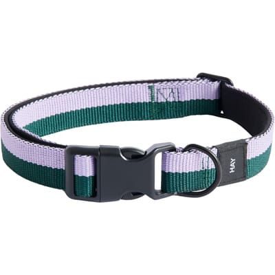 HAY Halsband Dogs Flat - M/L - lavender/green