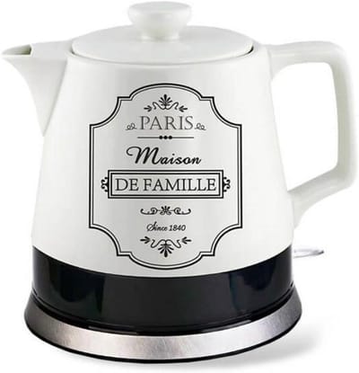 Keramische Waterkoker 1.2L Wit - Snel Koken & Automatische Uitschakeling