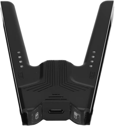 Allecto - Oplaadgreep - Grip-controller - Ergonomisch ontwerp - Type C - Snel opladen - Draagbare handgreep - Geschikt voor gaming - V-vormig model