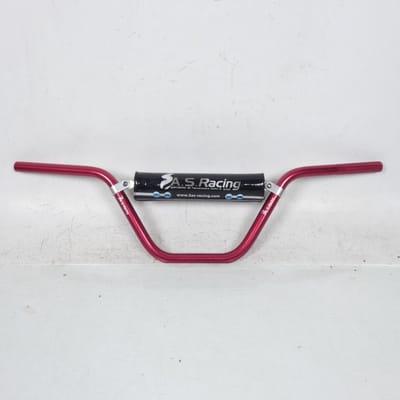 Guidon Ø22mm Rouge universel 3AS Racing pour moto Honda 50 CRF GUI3AS696-002