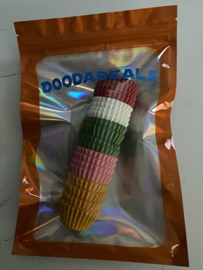 Doodadeals® Papieren Cupcake Vormpjes - 500 stuks - Diverse Kleuren - Ø 3.5 cm - cupcake vormpjes - Cupcakevormpjes