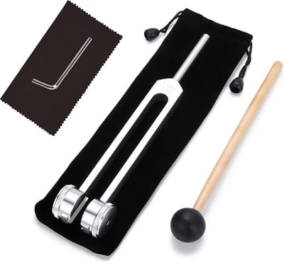 CHPN - Stemvork - Diapason - Trilvork 128 Hz Chakra Activatie Balans Rust - Stem instrument - Met zakje
