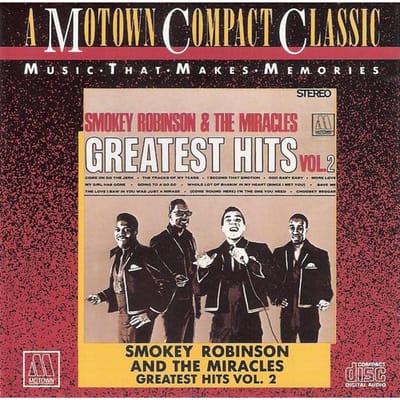 CD SMOKEY ROBINSON & THE MIRACLES - Greatest Hits 2 3746352102 Motown 1987 VS Soul/Funk Gebruikt