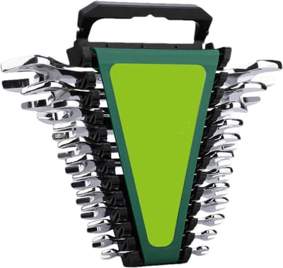 Metrische steeksleutelset - Combinatiesleutels - Mechanisch Werk - Verbeterde Hefboomwerking - 6-32 mm 12 stuks - Groen