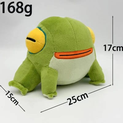 Nouveau Jouet Peluche Grenouille Hades Il Mignon Animaux Magiques Grenouille Amphibie Flincs Yeux Fermés Poupée En Peluche Jouet Pour Enfant Cadeaux d'Anniversaire