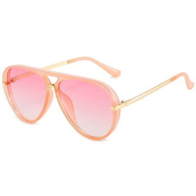 Nieuwe Stijlvolle Gekleurde Zonnebrillen Uv400 Voor Mannen En Vrouwen Aviator Brillen Professionele Gezichtscorrectie Dagelijks Gebruik Comfortabel beige