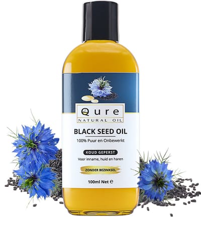 Black Seed Oil 100ml | Zwarte Komijnolie | 100% Puur & Onbewerkt | Zwarte Komijnzaadolie | Nigella Sativa Olie