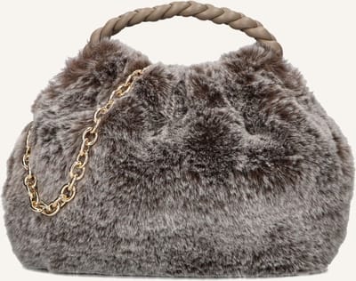Unisa Zben Handtassen Dames - Taupe - Maat ONESIZE