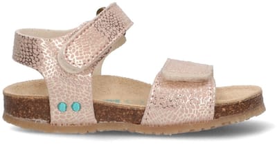BunniesJR 226408-774 Meisjes Platte Sandalen - Roze - Imitatieleer - Klittenband