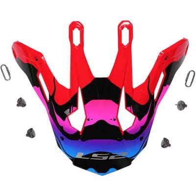 Vervangende visier voor crossmotorhelm LS2 MX708