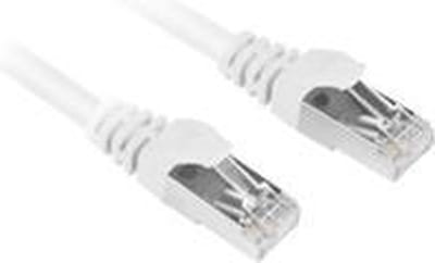 Sharkoon 4044951015030 - Netwerkkabel - RJ45 - 0.25 m - Wit
