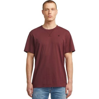 G-Star Nifous R T Dark Red Taglia: XL | Magliette basic Outlet | Uomo | Rosso