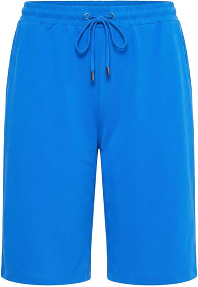 Angel of Style - Dames - Joggingshorts relaxte pasvorm elastische tailleband - Blauw - Maat 42
