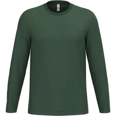 iDeal Basic Brand iDeal150 uniseks T-shirt LSL IB313 - Ideal Forest Green - S