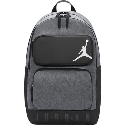 JORDAN Grote Rugzak Carbon Heather ONESIZE black