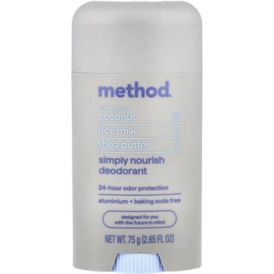 Method Deodorant, Simply Nourish, 75g (2,65 vloeibare ounces)