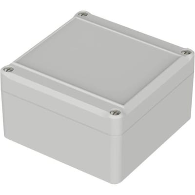 Bopla EUROMAS ET 212 F 63212200 Industriële behuizing 100 x 100 x 57 ABS Lichtgrijs 1 stuk(s)