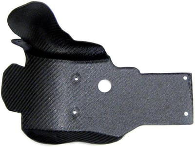 Sabot semelle protection moteur carbone Leovince pour moto Kawasaki 450 KX F 2009-13