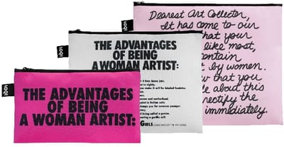 LOQI Zip Pockets - Dearest Art Collector and The Advantages Of Being A Woman Artist gerecycled