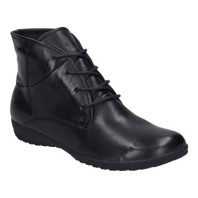 Josef Seibel - NALY 09 - Hoge sneakersVeterlaarzenDames veterschoenenDames sneakersHalf-hoge schoenen - Kleur: Zwart - Maat: 37