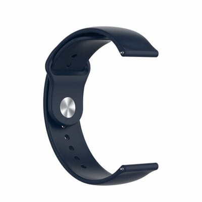 By Qubix - Geschikt voor Garmin bandje - 18mm - Geschikt voor Garmin Venu 4 - 41mm - Sportbandje - Maat: Small - Navy