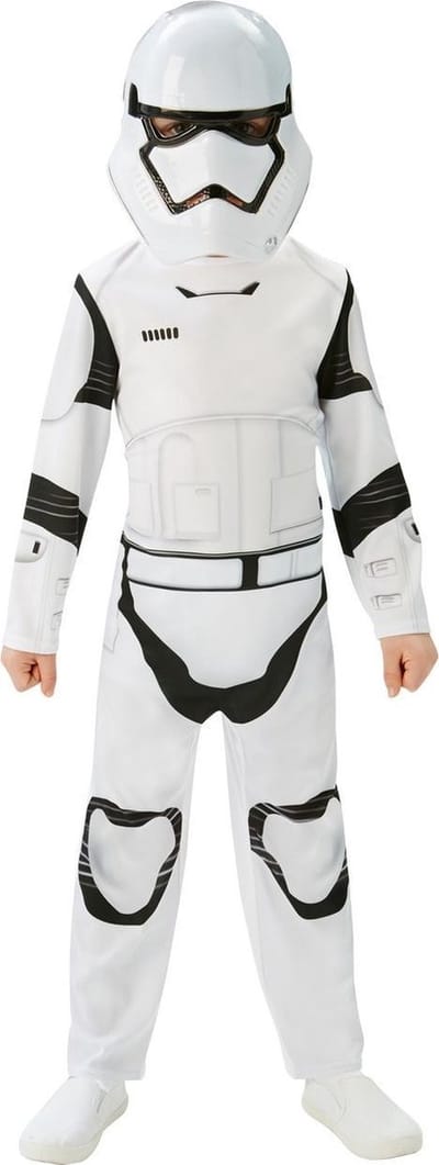 Star Wars VII Stormtrooper Deluxe Maat 146/152 - Verkleedpak - Carnavalskleding