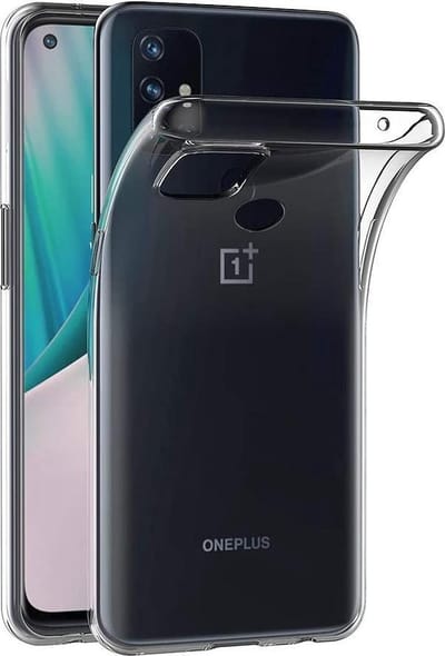 Silicone hoesje Geschikt voor: OnePlus Nord N100 -  transparant