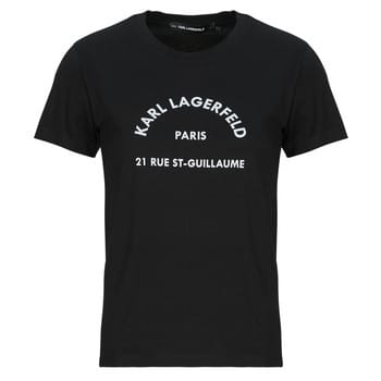 T-shirt Korte Mouw Karl Lagerfeld RSG GLITTER PETITE T-SHIRT
