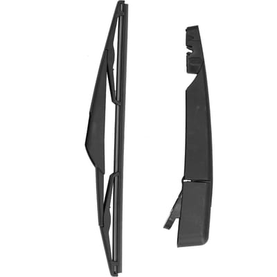 Achterruitenwisserarm met Wisserblad 61627079943 Vervanging voor Checkmate Hatchback 2Deurs black