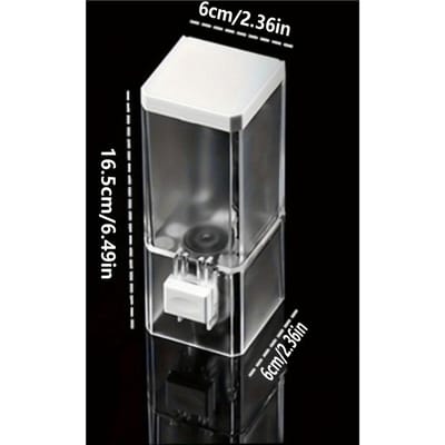 Handmatige Zeepdispenser zonder Boren Wandmontage Spoorloze Plakpasta Desinfectiefles Badkamer Transparante Zeepdispenser transparant
