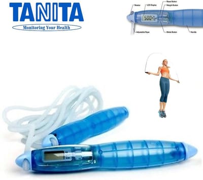 Tanita Digitaal springtouw met Calorie en Sprongteller