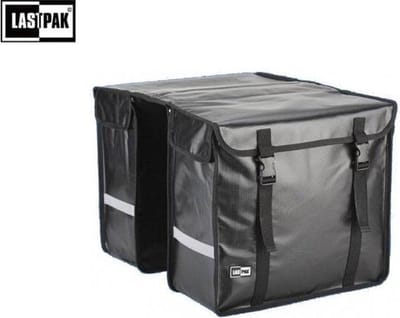 Lastpak Bisonyl - Dubbele Fietstas - 46 l - Zwart